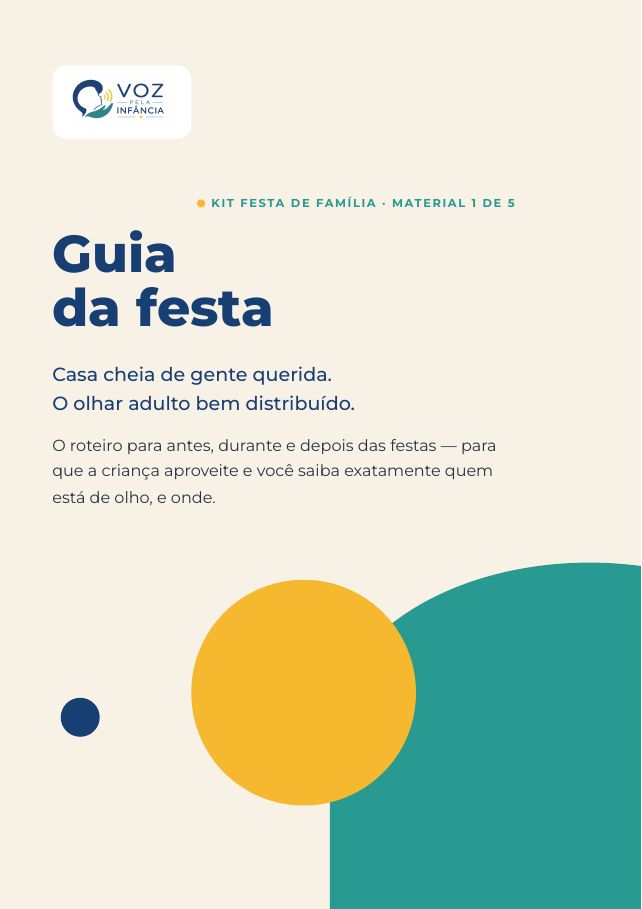 Capa do Guia da festa